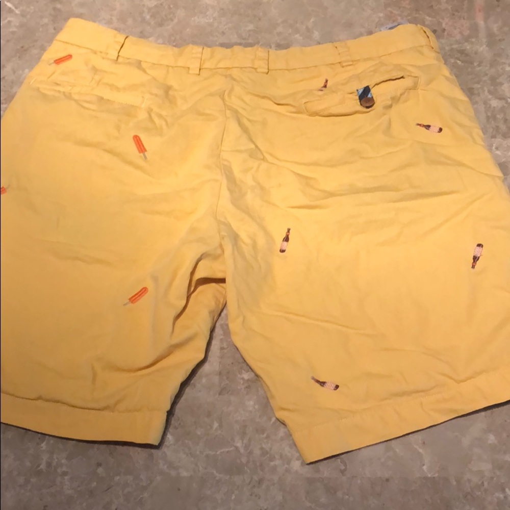 Brooks Brothers red fleece picnic shorts